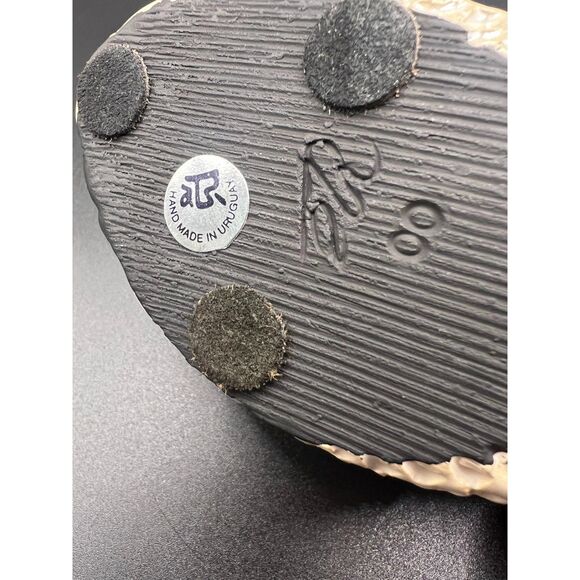 Rinconada Artesania Blue Duck 738 Figurine Bird Cobalt Metallic Gold - Picture 4 of 4